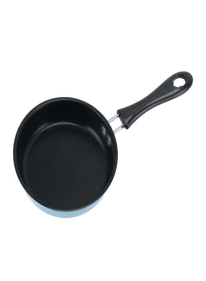 MEKOTRIN Non Stick Frying Pans Stainless Steel Skillet Small Omelet Pans Calibre 4 Inch(4 Inch, Blue) - Image 1